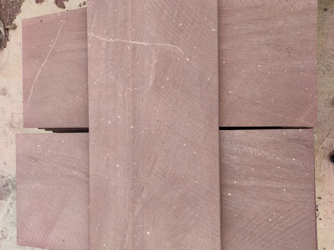 山东红砂岩厂板材用作装修的优势